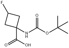 1-{[(tert-butoxy)carbonyl]amino}-3-fluorocyclobutane-1-carboxylic acid