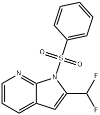 2-Difluoromethyl-1-phenylsulfonyl-7-azaindole
