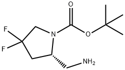 tert-butyl (2S)-2-(aminomethyl)-4,4-difluoropyrrolidine-1-carboxylate