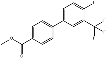 Methyl 4-[4-fluoro-3-(trifluoromethyl)phenyl]benzoate