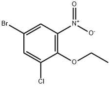 5-Bromo-1-chloro-2-ethoxy-3-nitrobenzene