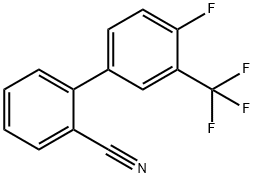 2-[4-Fluoro-3-(trifluoromethyl)phenyl]benzonitrile