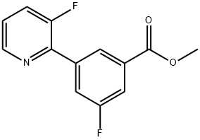 Methyl 3-fluoro-5-(3-fluoropyridin-2-yl)benzoate