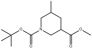 1-tert-butyl 3-methyl 5-methylpiperidine-1,3-dicarboxylate