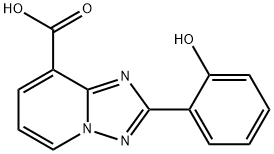 2-(2-hydroxyphenyl)-[1,2,4]triazolo[1,5-a]pyridine-8-carboxylic acid