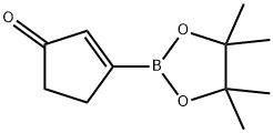 3-(4,4,5,5-tetramethyl-1,3,2-dioxaborolan-2-yl)cyclopent-2-en-1-one