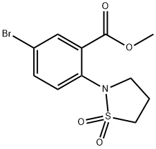 Methyl 5-bromo-2-(1,1-dioxoisothiazolidin-2-yl)benzoate