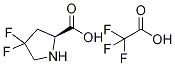 (S)-4,4-Difluoropyrrolidine-2-carboxylic acid 2,2,2-trifluoroacetic acid