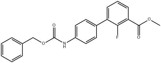 Methyl 3-[(4-Cbz-amino)phenyl]-2-fluorobenzoate
