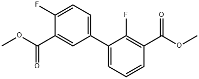 Methyl 2-fluoro-3-[4-fluoro-3-(methoxycarbonyl)phenyl]benzoate