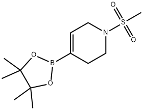 1-methanesulfonyl-4-(tetramethyl-1,3,2-dioxaborolan-2-yl)-1,2,3,6-tetrahydropyridine