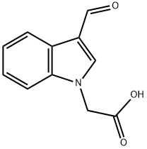 (3-Formyl-1-indolyl)acetic acid
