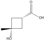 cis-3-hydroxy-3-methylcyclobutanecarboxylic acid