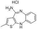 2-Methyl-10H-benzo[b]thieno[2,3-e][1,4]diazepin-4-amine hydrochloride