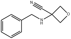 3-(benzylamino)oxetane-3-carbonitrile