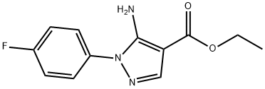 ETHYL 5-AMINO-1-(4-FLUOROPHENYL)-1H-PYRAZOLE-4-CARBOXYLATE