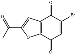 2-acetyl-5-bromo-4,7-dihydro-1-benzofuran-4,7-dione