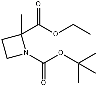 1-tert-butyl 2-ethyl 2-methylazetidine-1,2-dicarboxylate