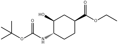 ethyl (1S,3S,4S)-4-{[(tert-butoxy)carbonyl]amino}-3-hydroxycyclohexane-1-carboxylate