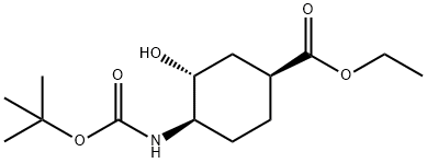 ethyl (1S,3R,4R)-4-{[(tert-butoxy)carbonyl]amino}-3-hydroxycyclohexane-1-carboxylate