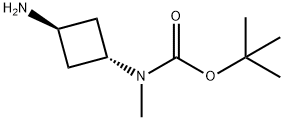 tert-butyl N-methyl-N-[trans-3-aminocyclobutyl]carbamate