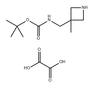 tert-butyl n-[(3-methylazetidin-3-yl)methyl]carbamate hemioxalate