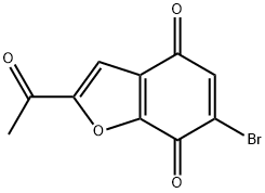 2-acetyl-6-bromo-benzofuran-4,7-dione