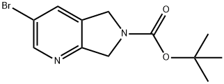tert-butyl 3-bromo-5H,6H,7H-pyrrolo[3,4-b]pyridine-6-carboxylate