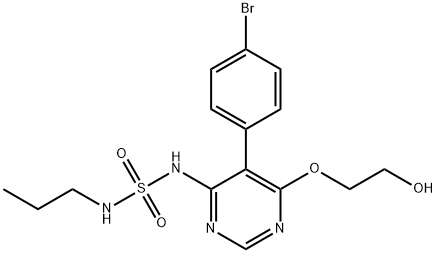 N-5-(4-bromophenyl)-6-(2-hydroxyethoxy)-4-pyrimidinyl-N'-propylsulfamide