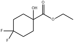 Cyclohexanecarboxylic acid, 4,4-difluoro-1-hydroxy-, ethyl ester