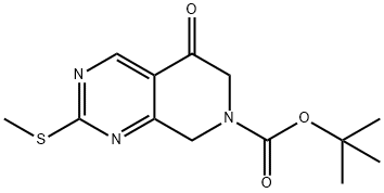 tert-butyl 2-(methylsulfanyl)-5-oxo-5H,6H,7H,8H-pyrido[3,4-d]pyrimidine-7-carboxylate