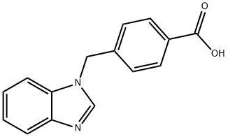 4-(1H-Benzimidazol-1-ylmethyl)benzoic acid