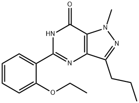 5-(2-Ethoxyphenyl)-1-methyl-3-n-propyl-1,6-dihydro-7H-pyrazolo[4,3-d]-7-pyrimidinone