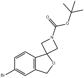 tert-butyl 5'-bromo-3'H-spiro[azetidine-3,1'-[2]benzofuran]-1-carboxylate