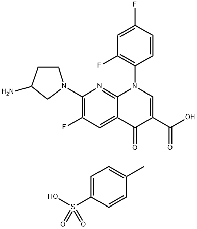 Tosufloxacin p-Toluenesulfonate Hydrate
