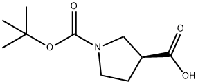 (S)-1-Boc-3-pyrrolidinecarboxylic acid