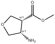 3-furancarboxylic acid, 4-aminotetrahydro-, methyl ester, (3r,4s)-rel-, hydrochloride