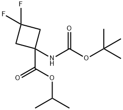 propan-2-yl 1-{[(tert-butoxy)carbonyl]amino}-3,3-difluorocyclobutane-1-carboxylate