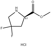 methyl (2R)-4,4-difluoropyrrolidine-2-carboxylate hydrochloride