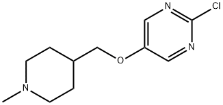 2-chloro-5-[(1-methylpiperidin-4-yl)methoxy]pyrimidine