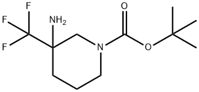 tert-butyl 3-amino-3-(trifluoromethyl)piperidine-1-carboxylate