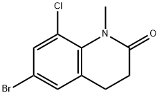 6-bromo-8-chloro-1-methyl-1,2,3,4-tetrahydroquinolin-2-one