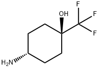 cis-4-amino-1-(trifluoromethyl)cyclohexanol
