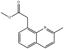 methyl 2-(2-methylquinolin-8-yl)acetate