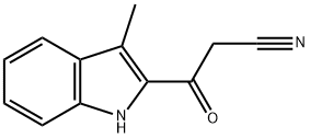 3-(3-methyl-1H-indol-2-yl)-3-oxopropanenitrile