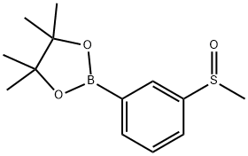 3-Methanesulfinylphenylboronic acid, pinacol ester