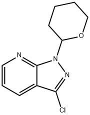 3-chloro-1-(oxan-2-yl)-1H-pyrazolo[3,4-b]pyridine