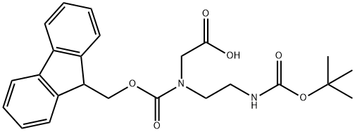 Fmoc-N-(2-Boc-aminoethyl)-Gly-OH