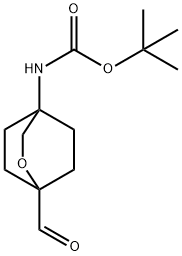 tert-butyl N-{1-formyl-2-oxabicyclo[2.2.2]octan-4-yl}carbamate