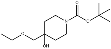 tert-butyl 4-(ethoxymethyl)-4-hydroxypiperidine-1-carboxylate